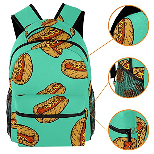 Sac à dos hot-dog ergonomique et grand porte-bouteille - 3