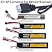 Tosiicop 11.1V Battery Charger Airsoft - 2A 1500mAh USB Chargers with XH-4P Plug Gel Blaster 3S Lipo Battery 11.1 Volt Li-ion Batteries Chargers Cable for RC Car Boat Toy 2 Pack