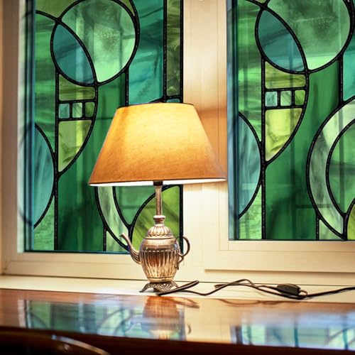Vinilo Decorativo para Ventana estilo Vidrio Templado 16.93x84.65 miniatura 1