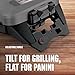 George Foreman Rapid Series 4-Serving Indoor Grill and Panini Press - Silver