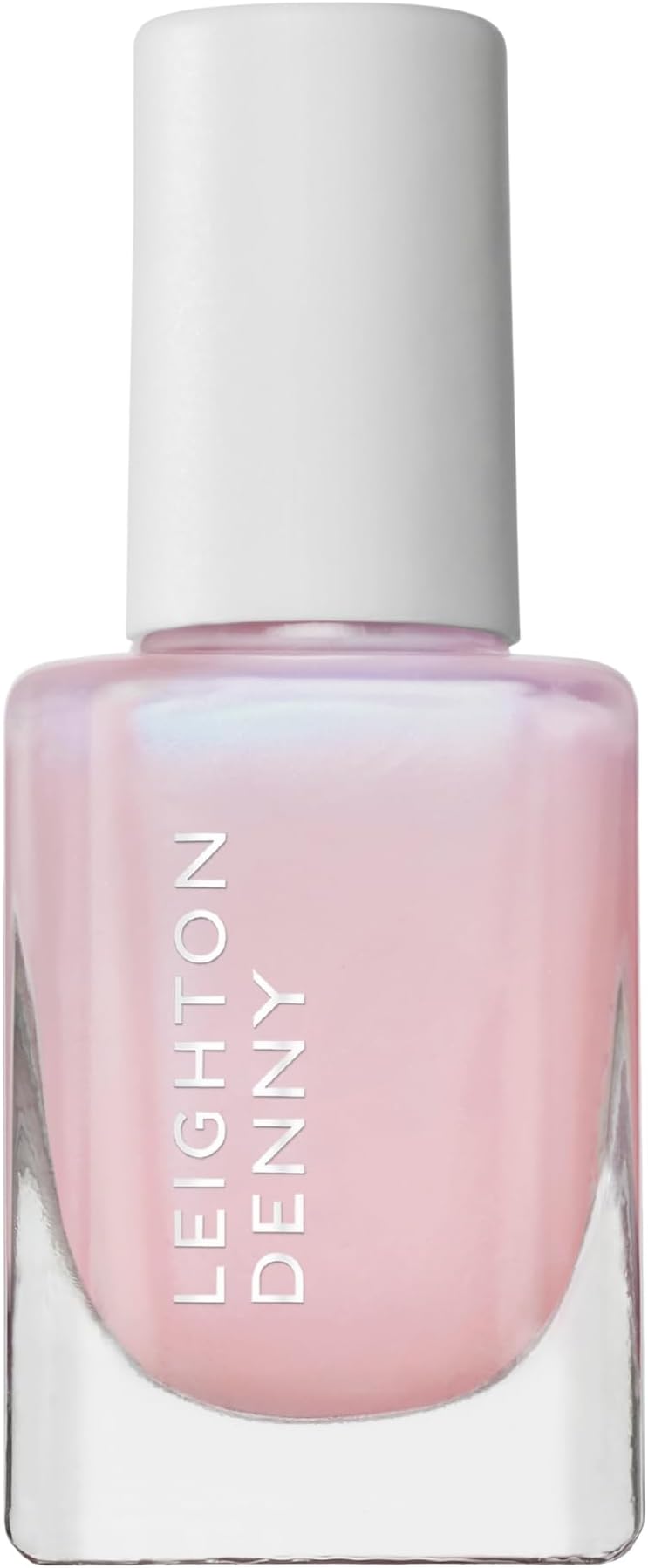 LEIGHTON DENNY Nail Illuminator Blush Pink | Brightening Nail Polish & Base Coat Treatment | Vegan Plant-Based