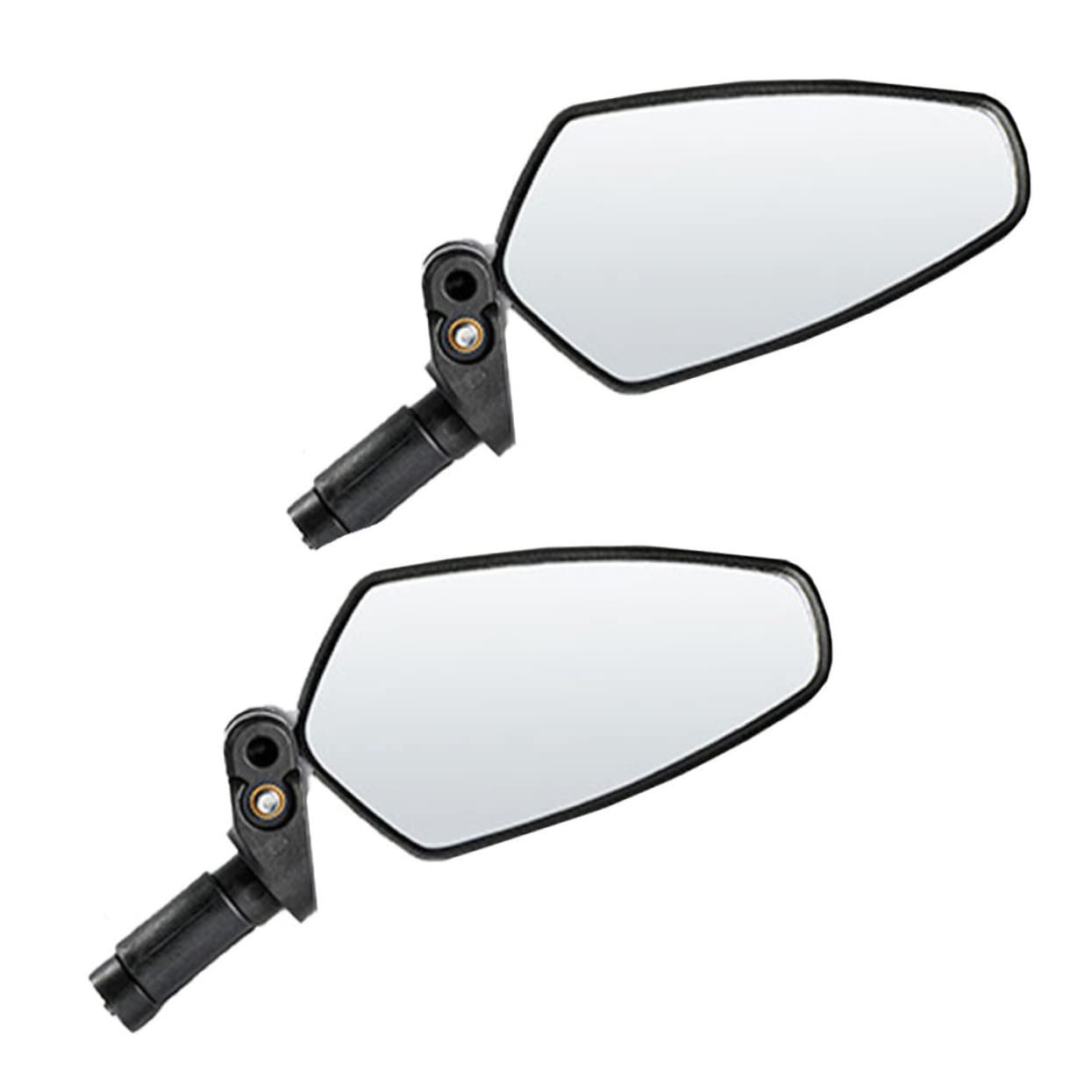 Hemobllo 2pezzi Specchietto Retrovisore per Bicicletta Accessorio per Ciclismo Specchio Riflettente di Adatto Manubri da Mountain Bike Strada