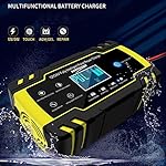 kkhouse 12V-24V 8A Full Automatic Battery-Chargers Digital LCD Display Car Battery Chargers Power Puls Repair Chargers…