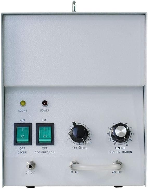 MP-1000 Ozone Generator, Light-Duty Sanitation Ozonator for Water-use with optional oxygen Hook-up, up to 1000 mg/hr