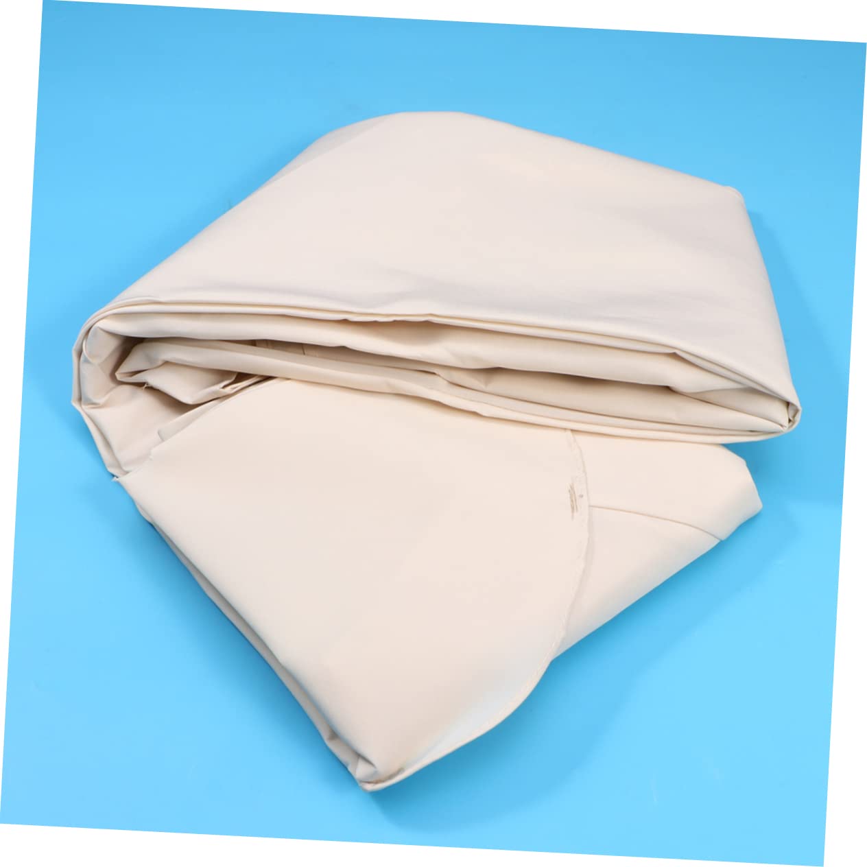 TOYANDONA Ombrellone da Giardino 3 Metri in Poliestere Beige Protezione UV