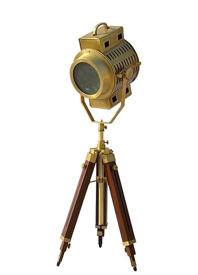 Handmade Nautical Antique Finish Spotlight Floor LAMP Search Light Spot Light Home decore Handicraft