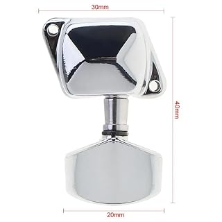 3R3L Mécanique Semi-Enclos Chrome Guitare Tuning Pin Machine Head Tuner pour Guitare Acoustique Acoustique Pièces - Les Beatles, Paul McCartney, John Lennon, RIngo Starr, George Harrison 3R3L Mécanique Semi-Enclos Chrome Guitare Tuning Pin Machine Head Tuner pour Guitare Acoustique Acoustique Pièces – Image 3