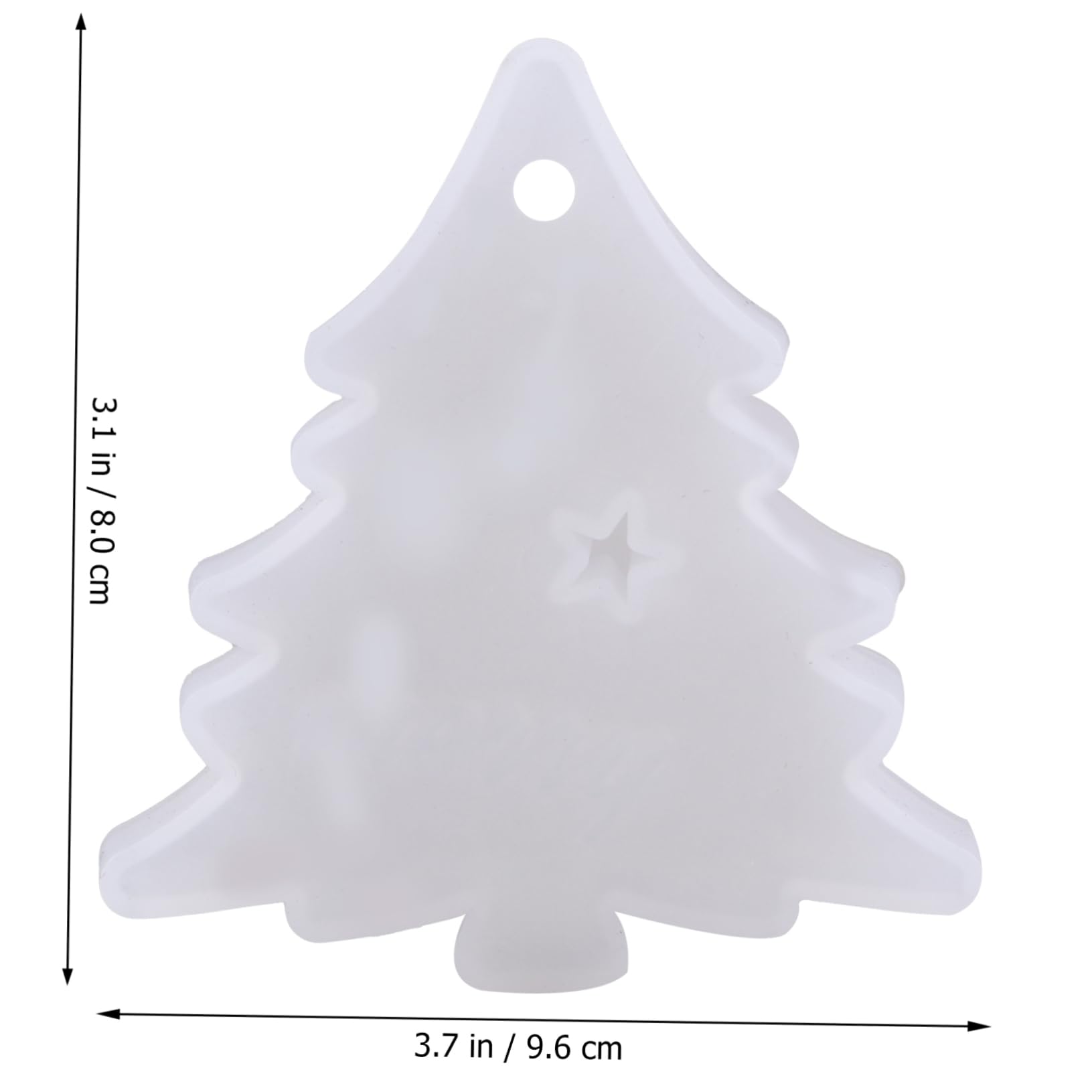SHINEOFI 3 Ensembles Moules En Silicone De Noël Bol De Fruits Moules À Cire Sapin De Noel Decoration Sapin De Noel De Fabrication De Pendentif Époxy Cristal 6 Pièces * 3