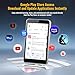 MP3 Player with Spotify for Kids, Android 14 Based MP4 Player with App Store, Parental Controls, Amazon Music, Libby, Audible, 4.0