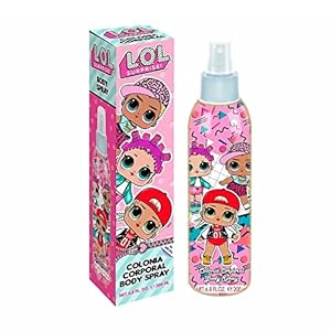 Air-Val L.O.L. Surprise Bodyspray voor kinderen, Colonia Corporal, per stuk verpakt (200 ml)