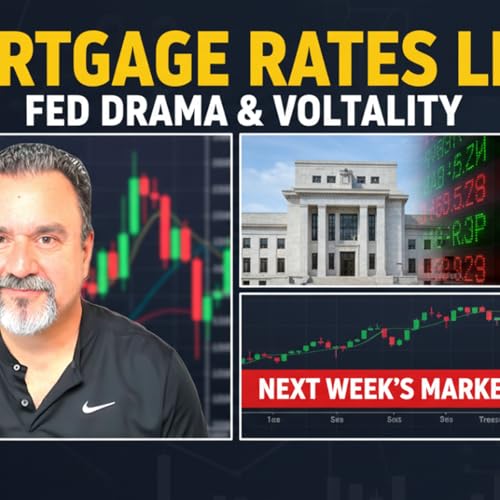 S2025 Ep149: Mortgage Rates LIVE: Fed Drama, Market Volatility & What’s Coming Next Week cover art