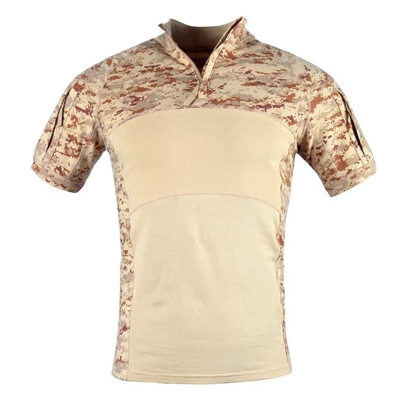 T-shirt de chasse airsoft camouflage Desert pour vos sorties en plein air