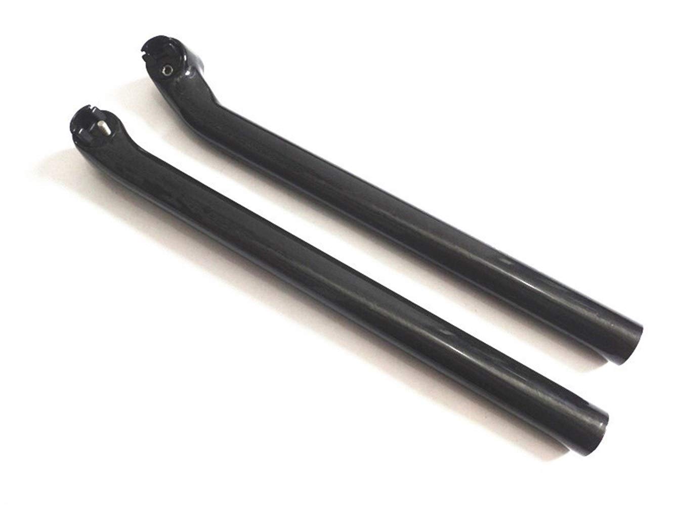 Reggisella per Bicicletta Seduta Completa in Fibra di Carbonio della Bicicletta Post Road Bike Reggisella Offset 5/25 Gradi Tubo Sella 27.2/30.8/31.6 * 400mm Reggisella Telescopico