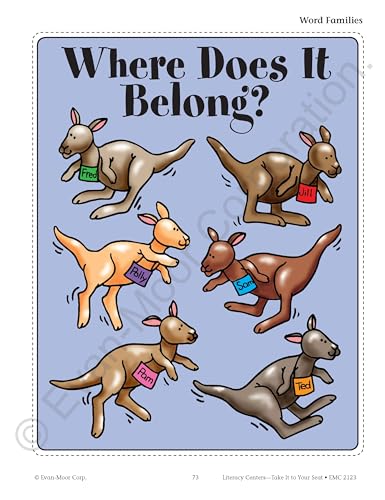 Take It to Your Seat Literacy Centers, Grades K-1 - Image 4