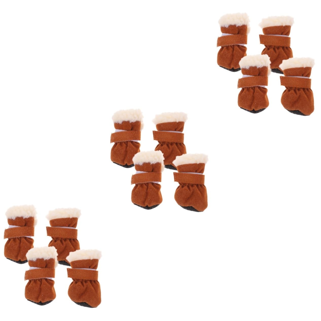 Chaussures antidérapantes pour animaux Mipcase bottes neige chien chiot