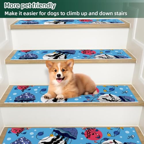 Peldaños de escalera antideslizantes para perros y niños 6