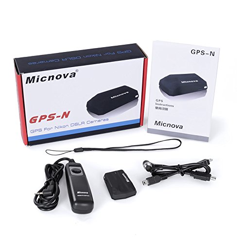 Récepteur GPS et géolocalisateur pour appareil photo Nikon avec câble de connexion inclus