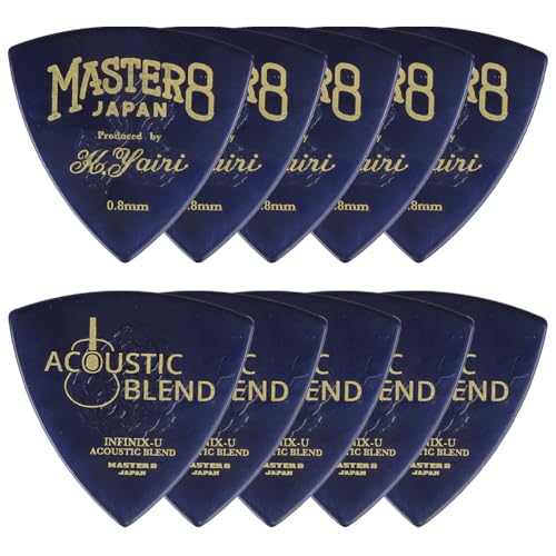 MASTER 8 JAPAN YAB-TR080 INFINIX-U ACOUSTIC BLEND�iProduced by K.Yairi�j 0.8mm �M�^�[�s�b�N×10��