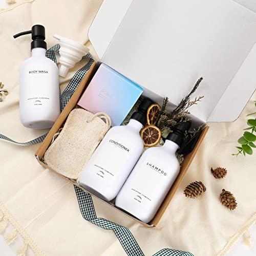 Shampoo Dispenser For Shower Wall 3 Chamber, Drill Free Shampoo And Conditioner Dispenser With Waterproof Labels, Wall Mounted Shower Soap Dispenser For Home Bathroom #TOP5