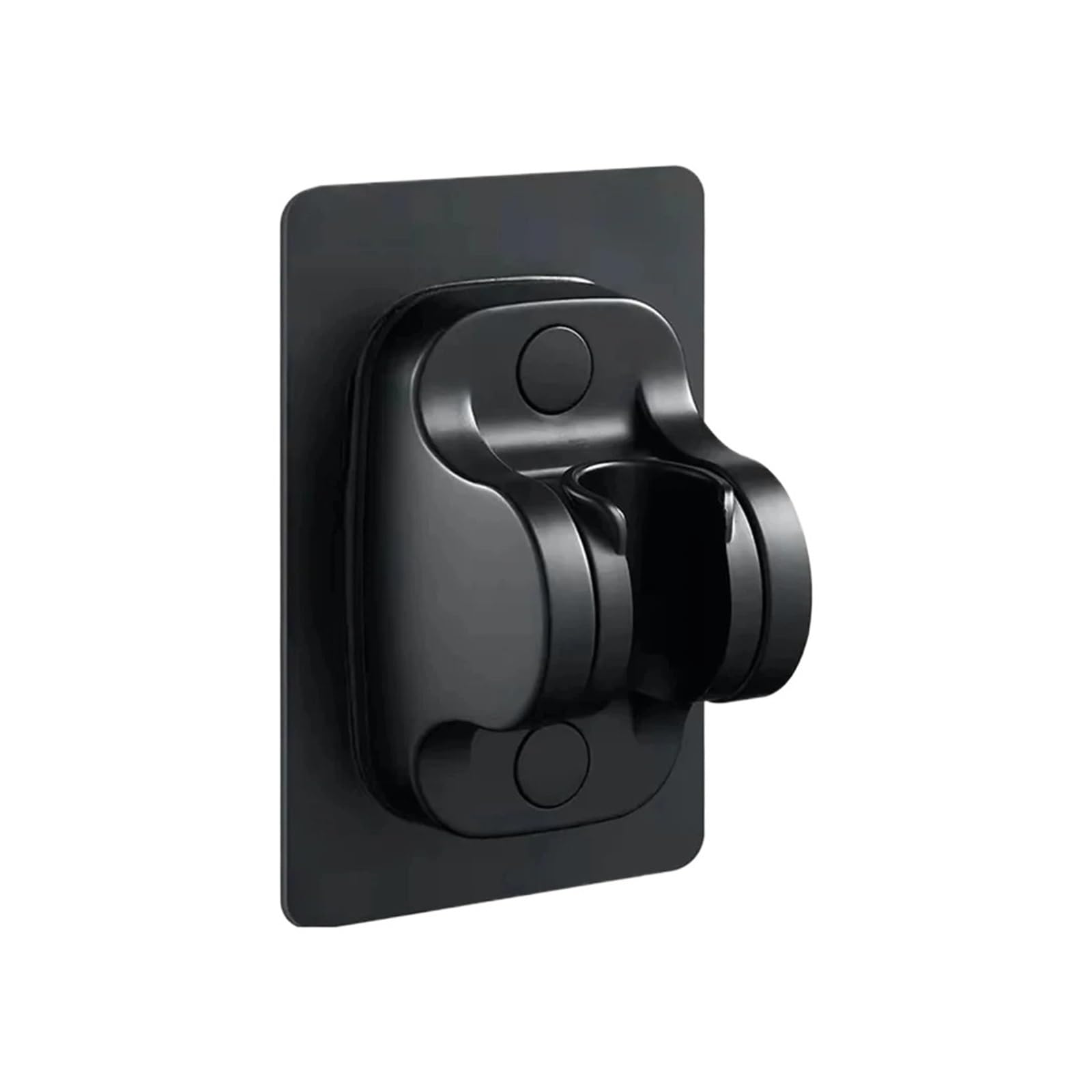 1pcs Self-Adhesive Adjustable Shower Head Holder(Black)