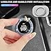 For Car Ignition Button Decoration Ring with For Crystal Style and One Click Start Accessory Features Zinc Alloy Construction and Rhinestone Accents (Red)