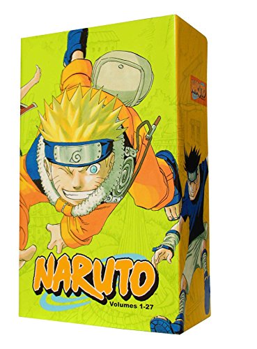 naruto box set 1 volumes 1-27 with premium 1 naruto box sets
