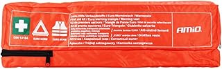 samochodowa apteczka pierwszej pomocy DIN 13164 + trójkąt ostrzegawczy