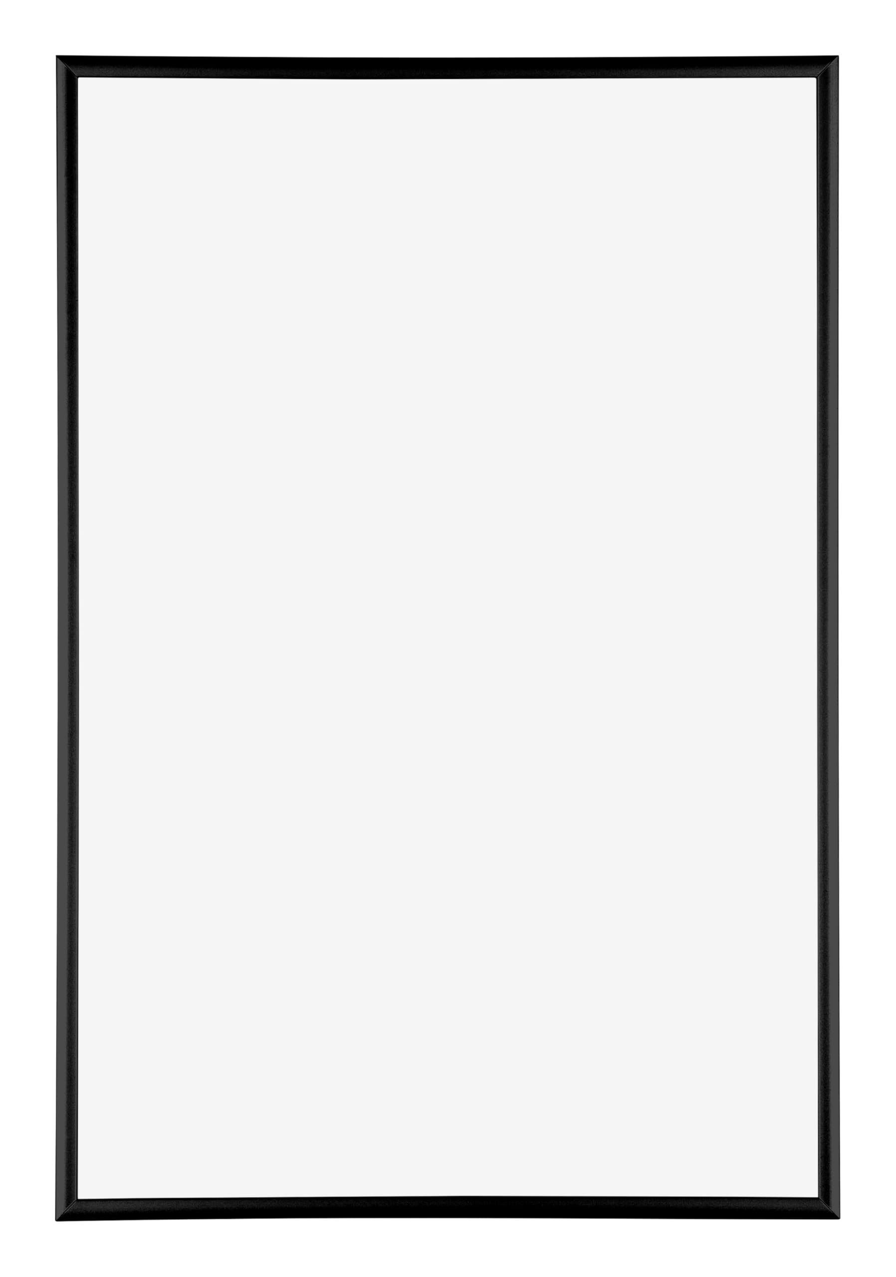 Dutch Frame Factory - Picture frame 20x30 cm - Black High Gloss - Aluminium Picture frame with Antireflex Acrylic glass - Photo frame 20x30 cm - Kampen