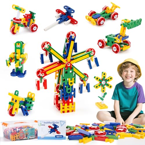 cossy-STEM-Building-Toys-for-Kids-Construction-Building-Blocks-Educational-Toys-for-3-5-4-8-5-7-6-8-Year-Old-Creative-Games-Engineering-STEM-Kits-208-Pcs