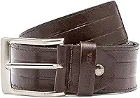 Cinto Masculino Democrata Couro Largo Fit