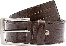 Cinto Masculino Democrata Couro Largo Fit