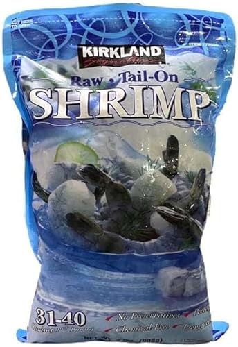 【冷凍便発送】カークランド シグネチャー エビ 31-40尾 908g（加熱用）のサムネイル