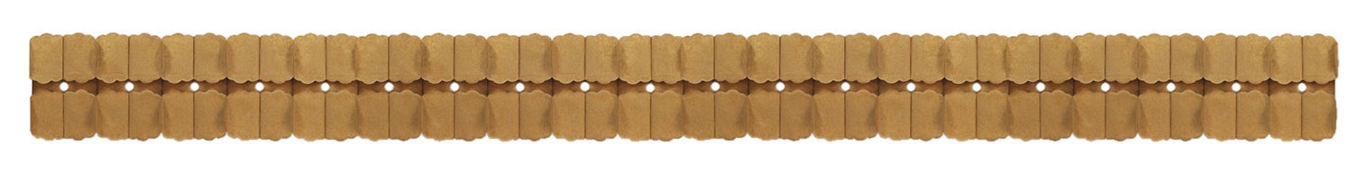 Guirlande léopard kraft marron suspendue fête et salon