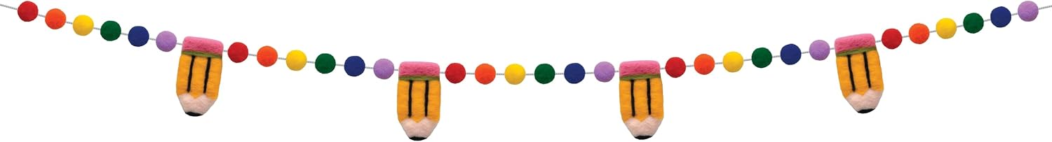 Teacher Created Resources Colorful Pencils Garland (TCR9189)
