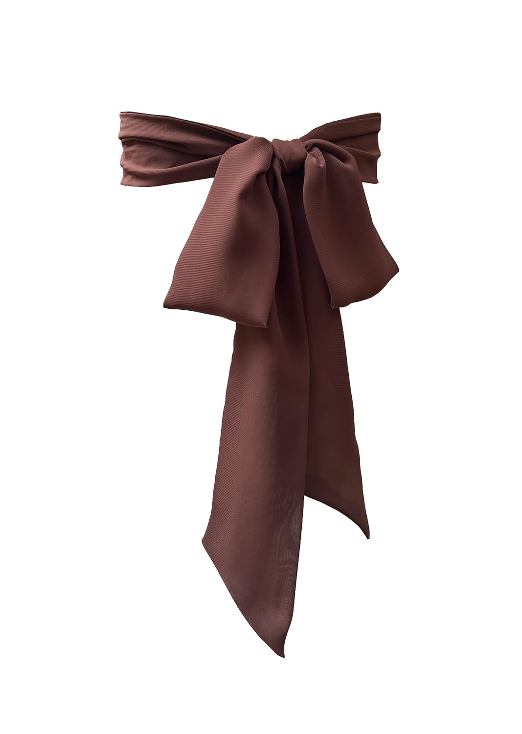 Women Chiffon Sash Corset Belt Waist Bow Tie belt 3 74 Wide for Bridal Wedding Special Occasion Dress