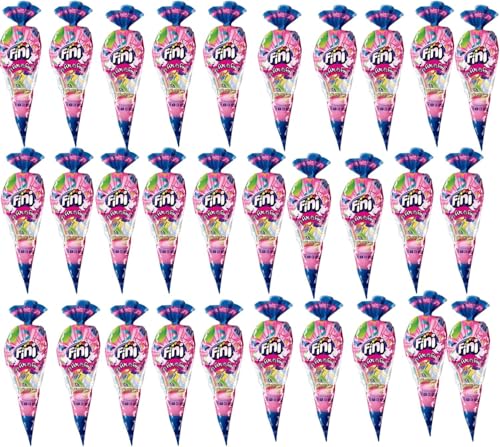 iChuches - Pack de Bolsas Cono de Chuches de 70g. por Unidad (10, 20 y 30 Unidades) – Surtido de Golosinas Sin Gluten, Formato Individual para Fiestas Infantiles, Cumpleaños (Pack 30 conos x 70 g)
