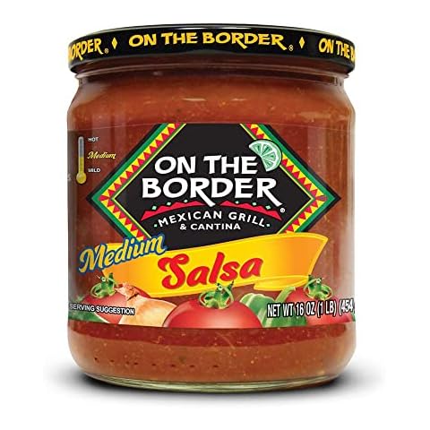 On The Border Salsa Original Medium 16 oz. Jar (Pack of 4) Cover