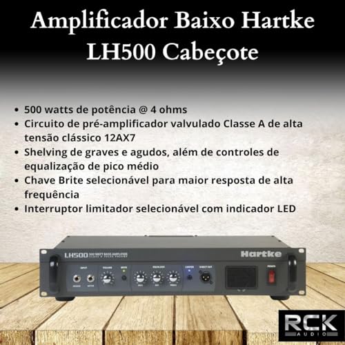 Hartke LH500 Bass Guitar Amplifier Head