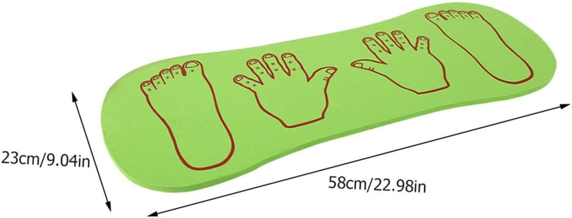 2pcs Material Boys and Girls Training Board Hand-foot Balanced Toy Boys and Girls Exercising Board Training Accessory Creative Plaything