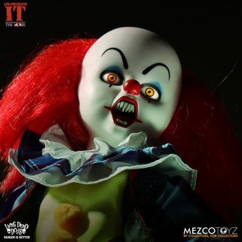 Muñeco Pennywise IT 1990 25.4 cm articulado miniatura 8