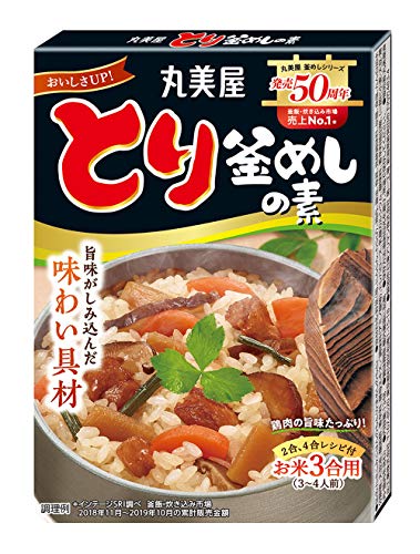 関連商品：丸美屋 とり釜めしの素 134gの商品画像