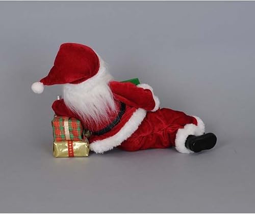 Miniatura 3 de Karen Didion Originals Martini Mixer - Figura de Papá Noel, 12 pulgadas, hecha a mano, decoración navideña para el hogar y coleccionables