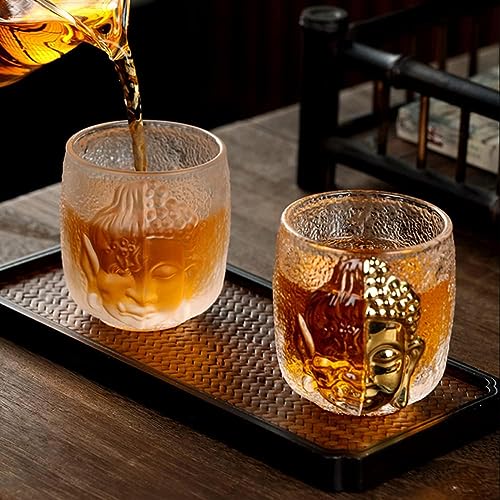 Buddha Whiskey Glasses Unique Whiskey Glasses Old Fashioned Glasses Whiskey Glass Gift for Cocktail