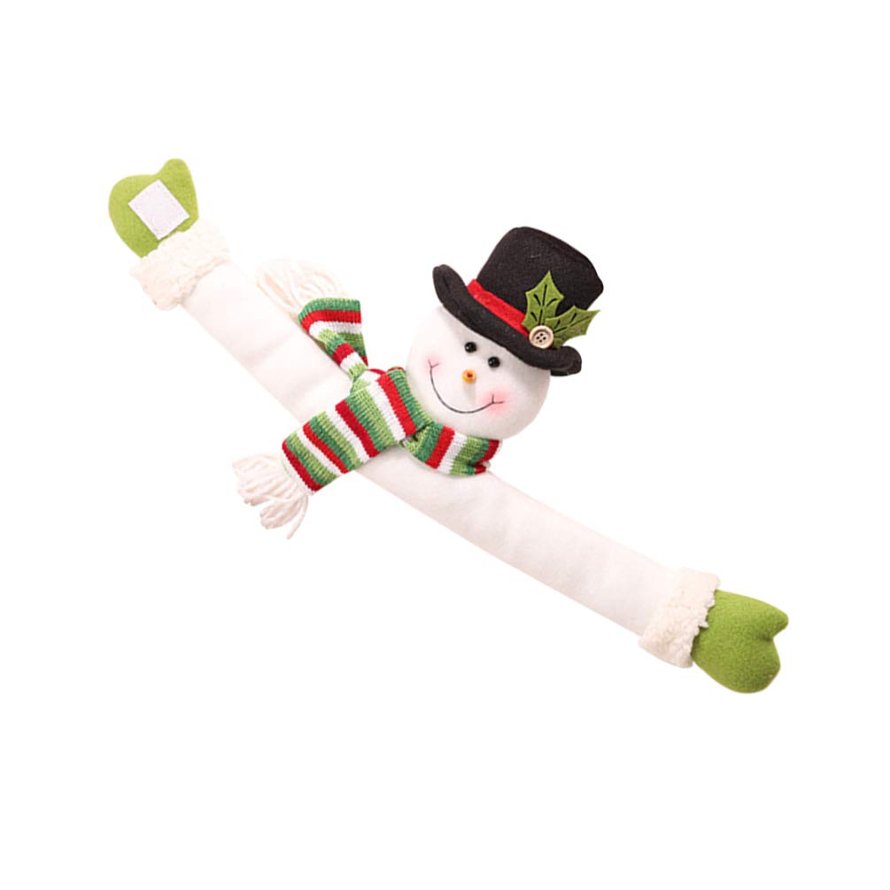 Amosfun Doll Nursery Curtains Ornaments for Kids Xmas Curtain Tie Back Snowman Curtain Holdbacks Xmas Window Screens Buckles Decorative Curtain Holdbacks Christmas Back Hook Elder