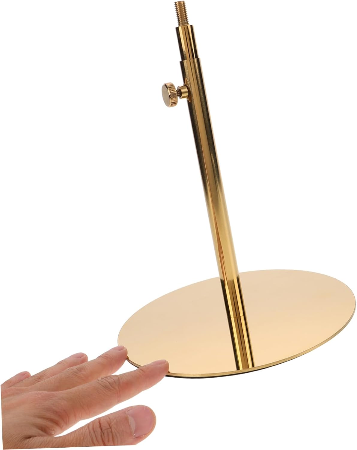 Luxshiny Adjustable Mannequin Head Holder Display Stand with Base Height Adjustable From for Cosmetology and Hairdressing