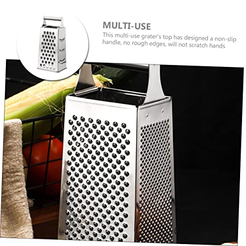 Rallador de acero inoxidable multiuso con mango antideslizante miniatura 7
