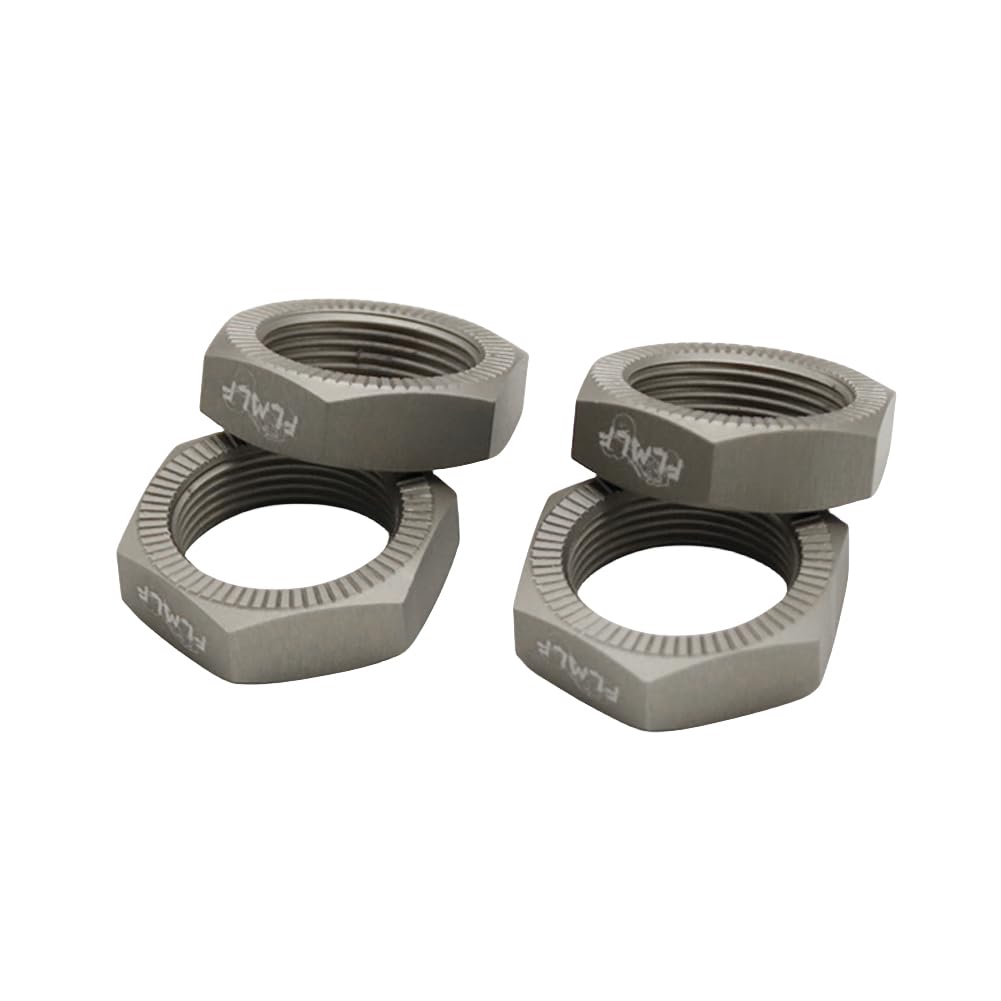 Alloy Upgrade 24mm Front Rear Wheel Nut Kit Titanium for 1/5 HPI ROFUN BAHA ROVAN KM Baja 5B 5T 5SC Rc Car Parts