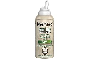 NeilMed Nasamist Saline Spray with Xylitol Fast Relief Nasal Congestion