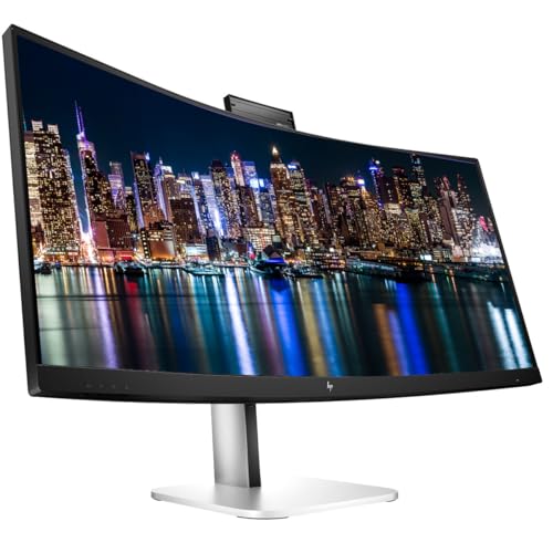 Image of HP Series 7 Pro 40-inch 740pm 5K2K WUHD 2160P Conferencing Monitor - Webcam, Mic, Speaker, Daisy Chain, DisplayPort, USB Hub Bundled with Desk Mount Dual Stand & USB-C Multiport G5 Dock