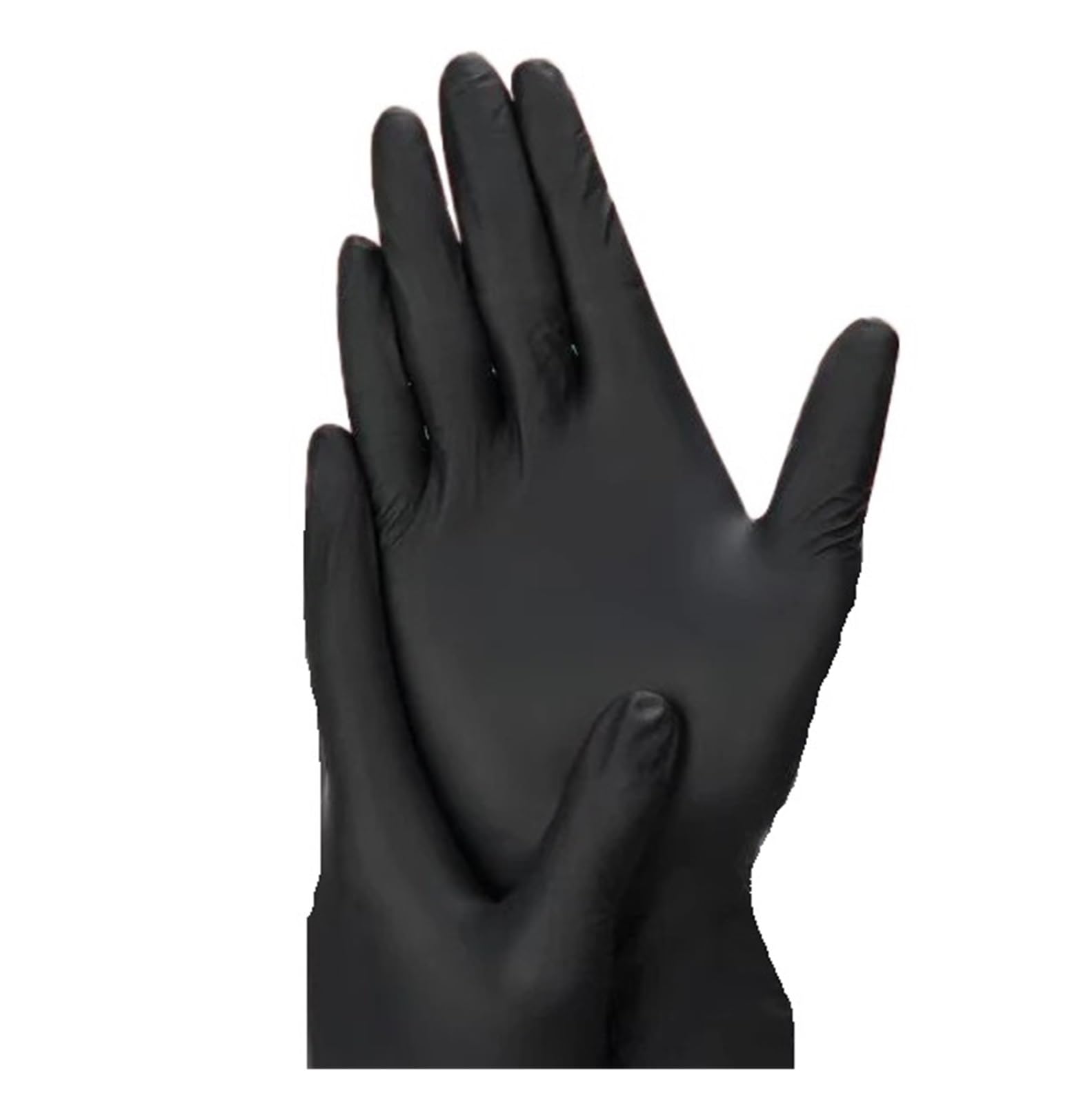Guantes Desechables De Nitrilo 50/100/200/400/1000 Uds., Adecuados for Cocina, Tatuaje Belleza, Coche for Mascotas Y Herramientas Limpieza(XL-black,200pcs)